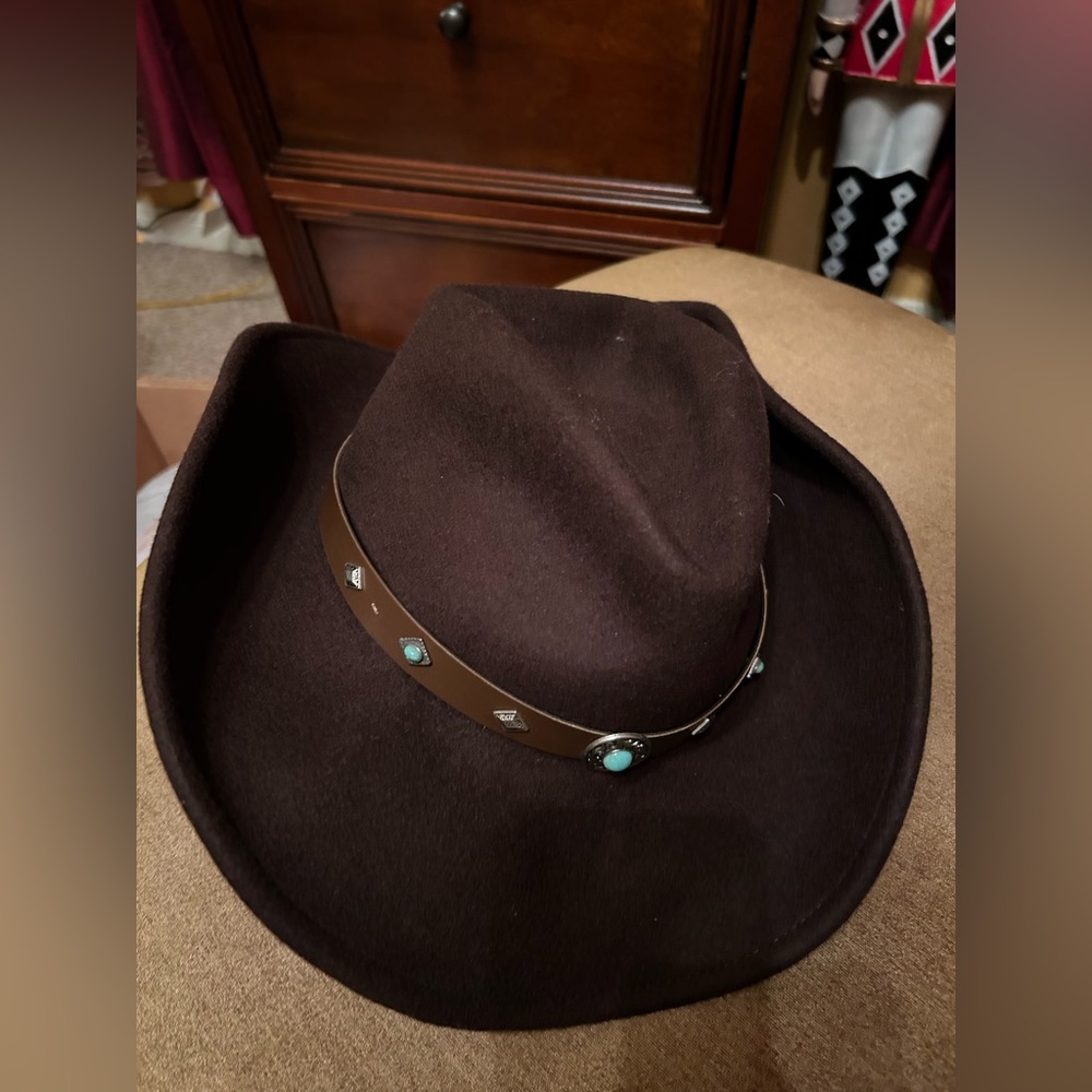 Cowboy hat.